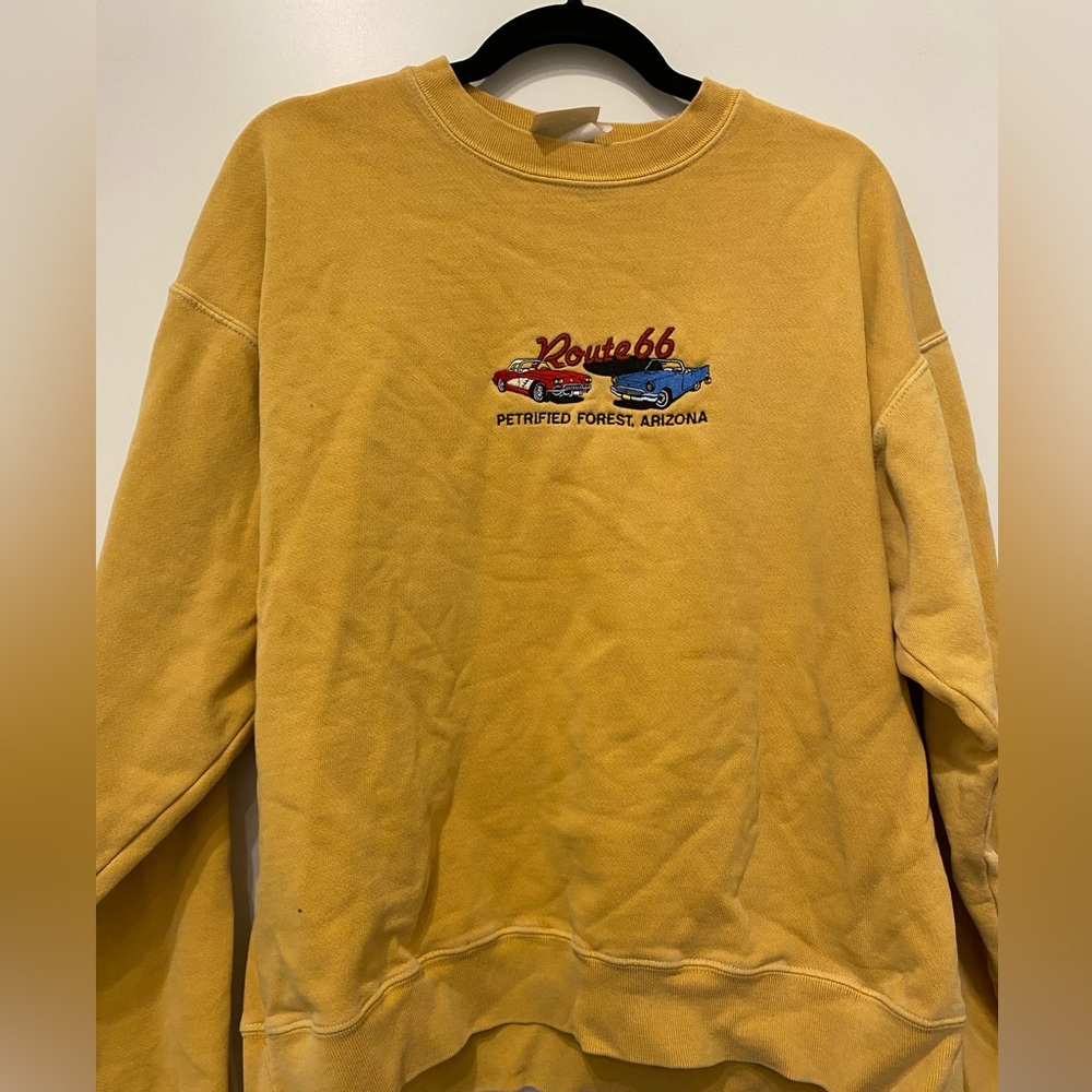Yellow Vintage Sweatshirt
